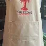 Apron "Bubbas You're My Lobster"