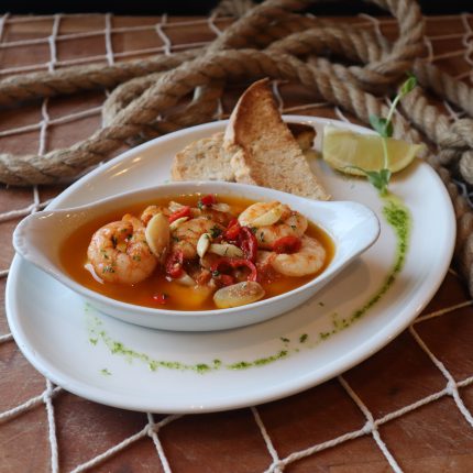 Roasted Garlic Prawns *