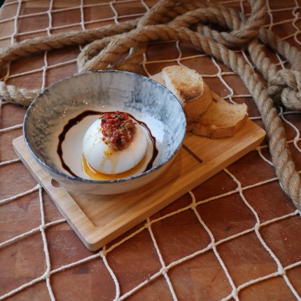Burrata & Chili Herb Oil *